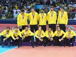 Seleção brasileira de vôlei derrota república dominicana em jogo de cinco sets. Medalha De Prata Conquistada Pela Selecao Brasileira De Volei Masculino Volei Masculino Selecao Brasileira Esportes