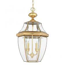 Our collection of traditional outdoor light fittings contains carefully chosen wall lights and hanging lanterns that will suit many types of property. Classic Exterior Hanging Lantern In Polished Brass W Clear Glass