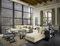 Splashy Black Sofa Table Method Chicago Industrial Living Room Innovative Designs With Casement Wind Living Room Loft Industrial Living Room Design Loft Living