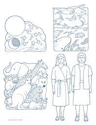 Illustrated by adam koford, illustrator for the friend magazine, it contains over 100 images to color. The Creation