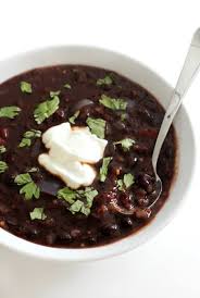 Black Bean Soup From Dried Beans With Ham Pin On Recipes To Try