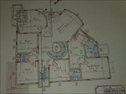 مخطط فيلا سعودى مع الواجهة والابعاد الداخلية In 2020 Villa Plan Architecture Drawing Floor Plans