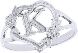 Latest sec filings for alphabet inc. Calirosejewelry 10k Gold Initial Rin Alphabet Overseas Parallel Import Regular Item Personalized Heart