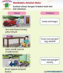 Tahun lalu, sebanyak 94.91 peratus amalan baik pelajar direkodkan semua sekolah di negeri sembilan. Amalan Baik Hati Worksheet