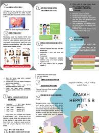 Proses berlangsungnya nekroinflamasi kronis pada hati menjadi salah satu tanda lainnya. Leaflet Hepatitis B Edit