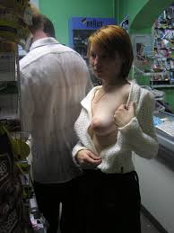 girl flashing tit at the store Boobs flash pics, College girls pics, Public  flashing pics, Redhead pics, Side boob pics | Pantiesless.com