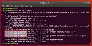 How To Check Ip Address On Ubuntu 18 04 Desktop Tecadmin