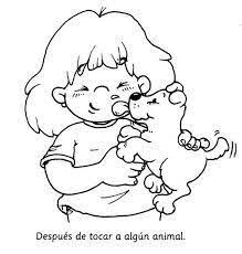 Imagini Pentru Picasa Ninos Saludando Para Colorear Elementary Art Coloring Pages Early Childhood