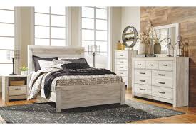 Bellaby Queen Bed With 2 Nightstands Bedroom Sets Bedroom Panel White Headboard