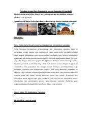 Membahas dan meyepakati rancangan peraturan desa bersama perbekel melaksanakan pengawasan terhadap kinerja perbekel menciptakan hubungan kerja yang harmonis dengan pemerintah desa dan lembaga lainnya; Penulisan Group Blog Titas 2020 Docx Penulisan Group Blog Pengenalan Kepada Tamadun 10 Markah Pastikan Anda Tahu Faktor Faktor Perkembangan Dan Course Hero