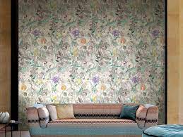 3d models and bim objects of the best brands. Nonwoven Wallpaper With Floral Pattern Dreamland By Jannelli Volpi