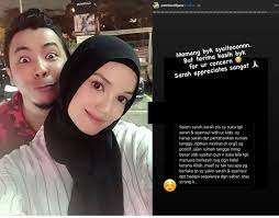 Keharmonian rumah tangga puteri sarah dan syamsul yusof digugat dengan kehadiran akaun palsu yang mengintip aktiviti harian mereka dalam media sosial. Rupa Rupanya Ini Yang Terjadi Dalam Rumahtangga Syamsul Yusof Dan Puteri Sarah Puteri Sarah Siap Tampil Dedahkan Mesej Yang Dia Dapat Dari Seseorang
