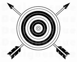 Archery Bow Clipart Black And White Archery Logo Svg Archery Svg Archery Target Svg Arrow Svg Etsy Archery Logo Arrow Svg Svg