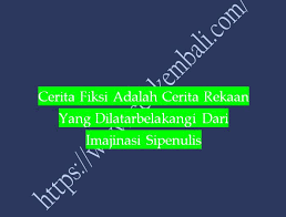 Fiksi atau cerita rekaan biasanya berbentuk novel, dan cerita pendek (cerpen). Pengertian Fiksi Jenis Sifat Dan Ciri Ciri Cerita Fiksi Cekkembali