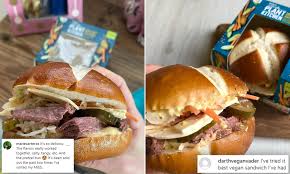 Long blonde hair and great puffies. Marks Spencer Vegan Sandwich Is Dubbed Best Thing Ever With Two Selling A Minute Daily Mail Online