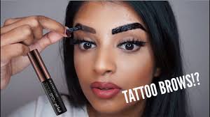 In today's video i'll be putting it to the test.hope you find this video helpful and thank. Maybelline Peel Off Tattoo Brow Tint First Impression Worth The Hype Nivii06 Youtube