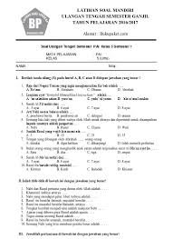 Contoh soal tes tertulis paskibraka dan jawabannya mp3 & mp4. Soal Uts Pkn Kelas 5 Sd Semester 1