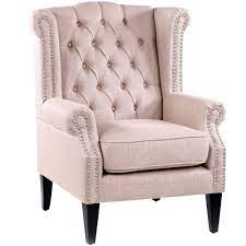 Gently used, vintage, and antique pink wingback chairs. Hyde Park Home Dusty Pink Duke Wingback Armchair Temple Webster