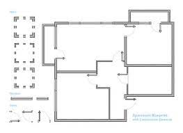 Floor Plan Apartment Blueprint With