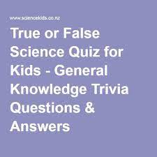 There may be truth to old wives tales and myths we all know, but then again, there may not. True Or False Science Quiz For Kids General Knowledge Trivia Questions Answers Science Quiz Trivia Questions And Answers Trivia Questions