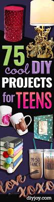 Check out this cool crafts idea for a clever pouch sewn from an old tube. 80 Creative Diy Projects For Teenagers Dyi Teen Crafts For Tweens Teens