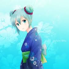 Hatsune Miku In Yukata Vocaloids Hatsune Miku Anime Hatsune