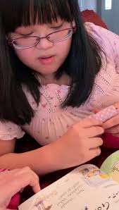 She has been sick so she’s a bit stuffy nosed. 🙂 For those who don’t know  us, Maddie has autism and a learning disability but I am very proud of her!  I think she’s coming along great, especially for ...