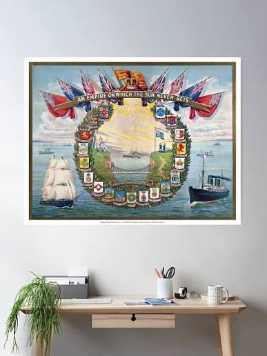 An Empire on which the Sun never Sets" Poster for Sale by petermill | Redbubble
