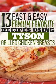 These strips of white meat are located on either side of the breastbone, under the breast meat (pectoralis major). 13 Fast Easy Recipes Using Tyson Grilled Chicken Breast The Busy Budgeter