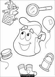 Dora Backpack Template Google Search Dora Coloring Dora And Friends Coloring Books