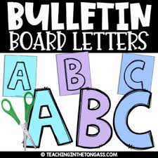 Every template and theme in this collection is guaranteed with 100 % free. Bulletin Board Letters Printable A Z A Z 0 9 By Teaching In The Tongass