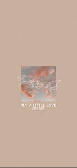 Put A Little Love On Me One Direction Wallpaper Niall Horan Lyrics Lyrics Aesthetic