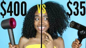 A salon performance ac motor is installed in this hair dryer which miraculously dries your hair 45% faster than other similar products. 400 Vs 35 Hair Dryer Is There A Difference Curly Natural Hair Youtube