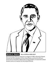 Are you looking for unblocked games? U S President Barack Obama Coloring Page Crayola Com