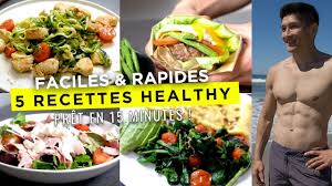 .pour régime notã©es et commentã©es par les internautes. 5 Recettes Healthy Faciles Pour Maigrir Pret En 15 Minutes Youtube