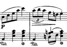 In this next example, the 3 over the top. History Of Triplets Music Practice Theory Stack Exchange