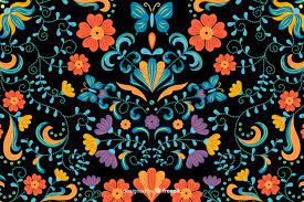 Download 49,355 floral pattern mexican stock illustrations, vectors & clipart for free or amazingly low rates! Free Vector Mexican Floral Embroidery Background