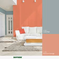 This pale blue was inspired by the beach and accents the rest of the room's. Boysen Roof Paint Color Chart
