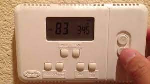 How to unlock a thermostat from a carrier. How To Turn On Ac Carrier Brand Youtube