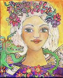 Flower Dragon Paintings for Sale (Page #5 of 12)