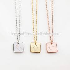 Browse for a zodiac and birthstone necklace in gold or silver. Women Zodiac Sign Celestial Taurus Cancer Zodiac Charm Minimalist Astrology Horoscope Pendants Necklace Buy Constel Necklace Zodiac Necklace Diy Constell Pendant Necklace Product On Alibaba Com