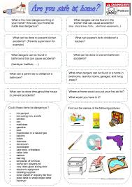 Skooter worksheets and workbooks are an educational resource for all primary schools provided by the department for infrastructure (dfi). Are You Safe At Home English Esl Worksheets For Distance Learning And Physical Classrooms