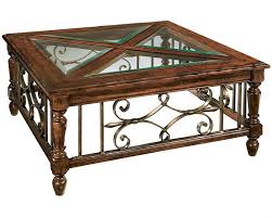 Here, you can find stylish square coffee tables that cost less than you thought handcrafted in indonesia from carefully selected teak wood branches, each table is naturally varied with its distinct character, creating a unique focal point. Glass Wood Coffee Table Rue De Bac Square By Hekman He 87215