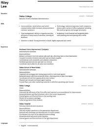 Customize this job description sample to post on job boards. Administrative Assistant Resume Samples All Experience Levels Resume Com Resume Com