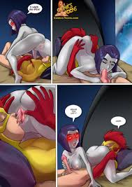 Teen Titans XXX - Raven X Kid Flash | ComicsXD