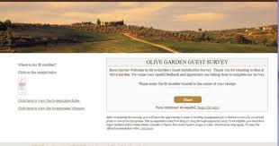 Olive Garden Guest Satisfaction Survey Www Olivegardensurvey Com Olive Gardens Garden Surveys