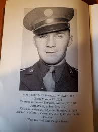 SSgt Donald W Rapp (1921-1945)