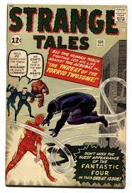 STRANGE TALES #106 comic book-JACK KIRBY-HUMAN TORCH-SILVER AGE-MARVEL:  (1962) Comic | DTA Collectibles