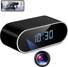 Clock Camera Full HD 4K WiFi Nanny Cam