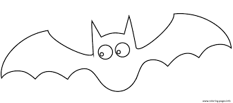 Feel free to print and color from the best 36+ fruit bat coloring page at getcolorings.com. Bat Halloween Simple Coloring Pages Printable